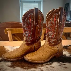 Tony Lama Full Quill Ostrich Boots